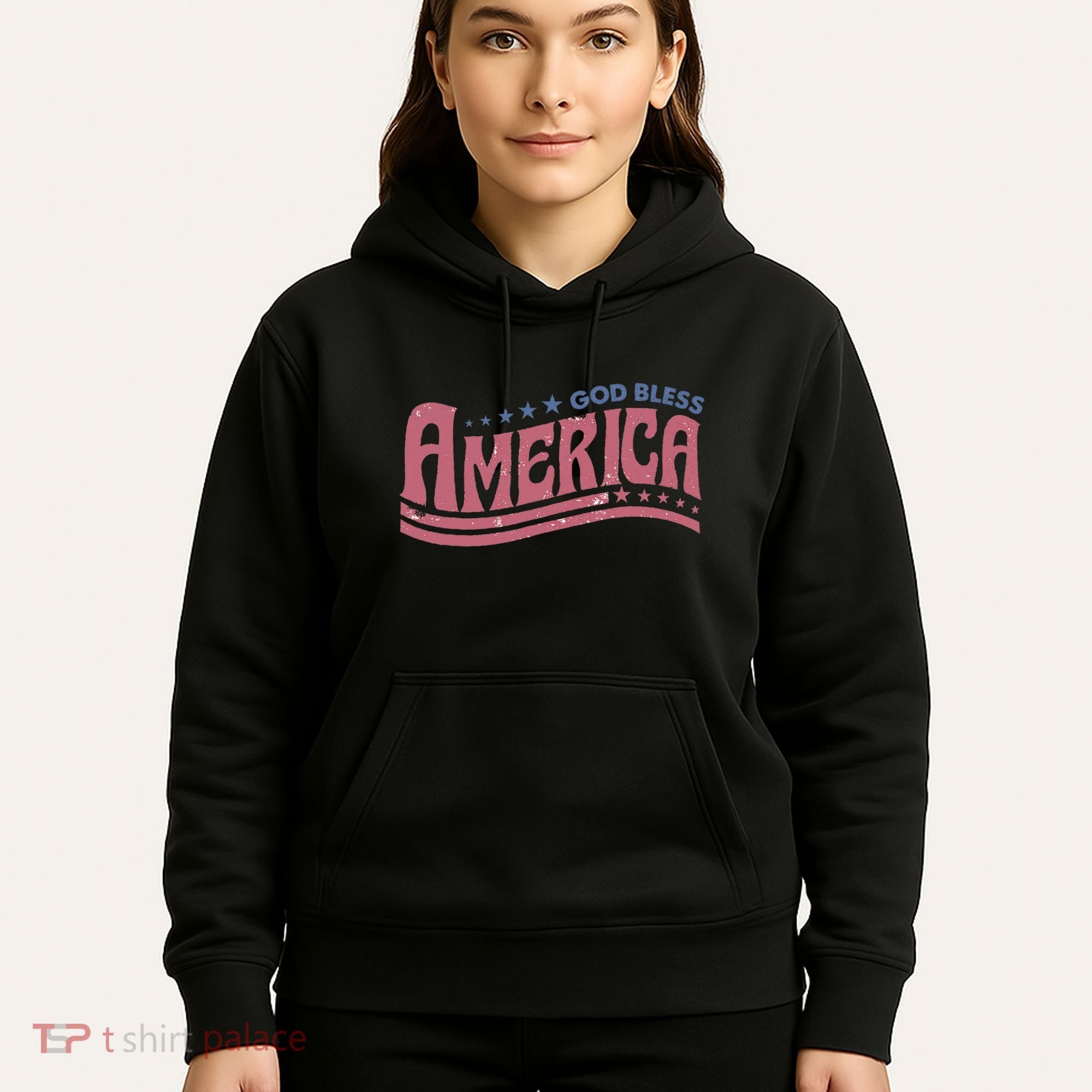 God Bless America Independence Day Hoodie