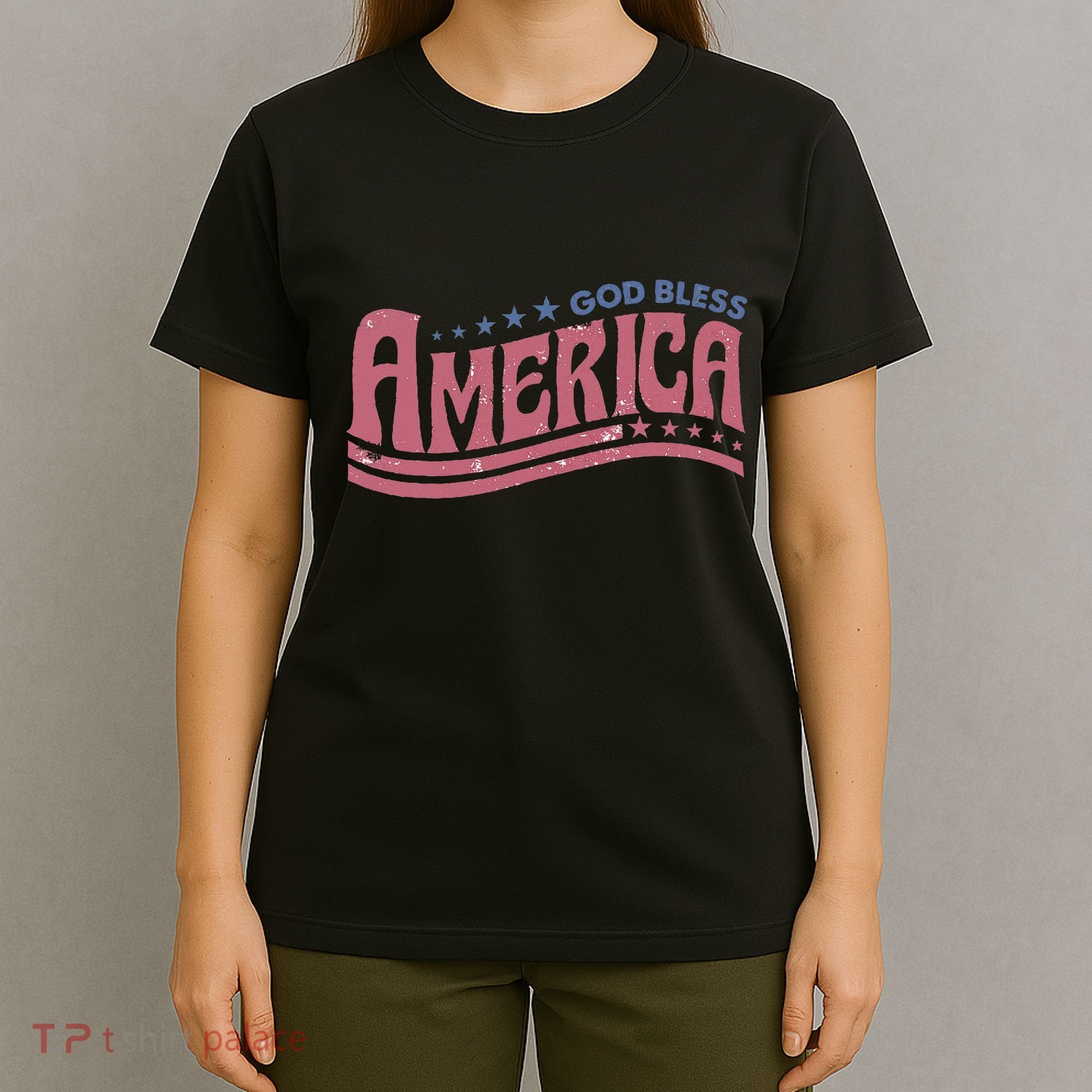 God Bless America Independence Day T-Shirt