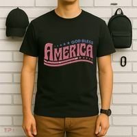 God Bless America Independence Day T-Shirt thumb 6
