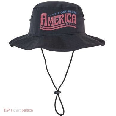 God Bless America Independence Day Bucket Hat