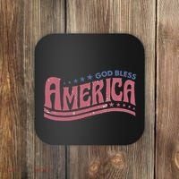 God Bless America Independence Day Coaster thumb 0