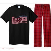 God Bless America Independence Day Pajama Set thumb 0