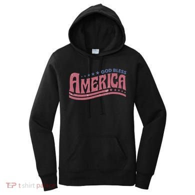God Bless America Independence Day Women's Hoodie