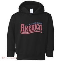 God Bless America Independence Day Toddler Hoodie thumb 0