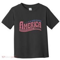 God Bless America Independence Day Toddler T-Shirt thumb 0