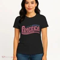 God Bless America Independence Day Women's T-Shirt thumb 4