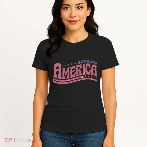 God Bless America Independence Day Women's T-Shirt