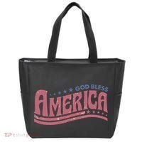 God Bless America Independence Day Tote Bag thumb 0