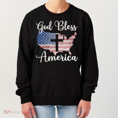 God Bless America Women's Sweatshirt