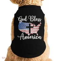 God Bless America Doggie Tank thumb 0