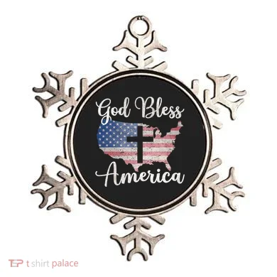 God Bless America Ornament