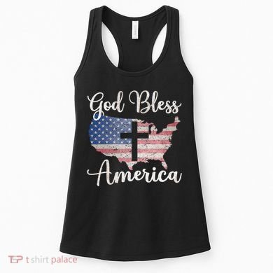 God Bless America Women's Tank Top