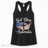 God Bless America Women's Tank Top thumb 0