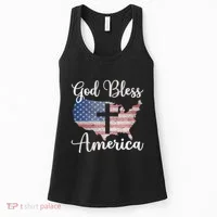 God Bless America Women's Tank Top thumb 0