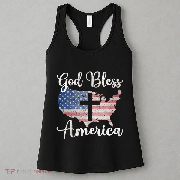 God Bless America Women's Tank Top