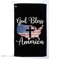 God Bless America Golf Towel thumb 0
