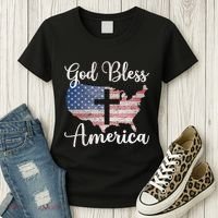 God Bless America Women's T-Shirt thumb 3