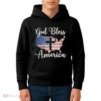 God Bless America Kids Hoodie thumb 4