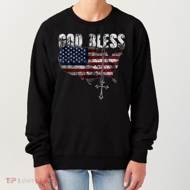 God Bless America Women's Sweatshirt