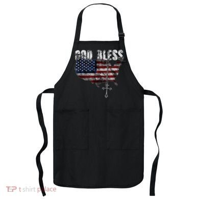 God Bless America Apron