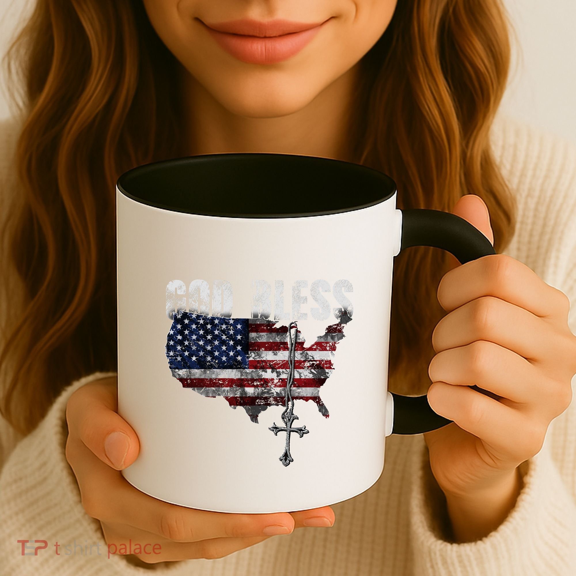 God Bless America Coffee Mug