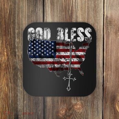 God Bless America Coaster