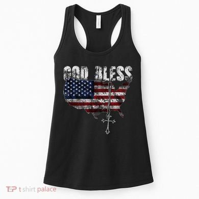 God Bless America Women's Tank Top