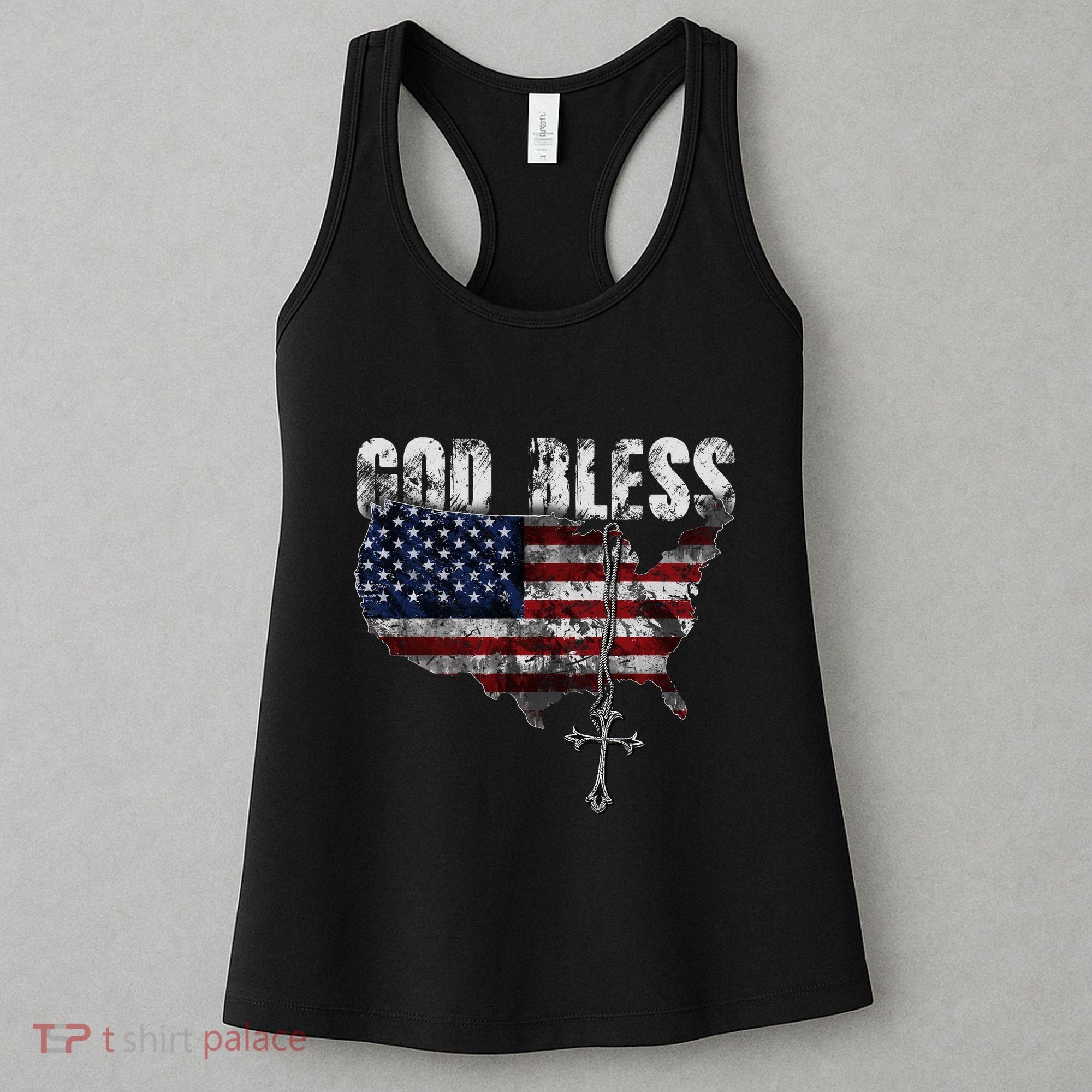 God Bless America Women's Tank Top