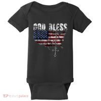 God Bless America Baby Bodysuit thumb 0