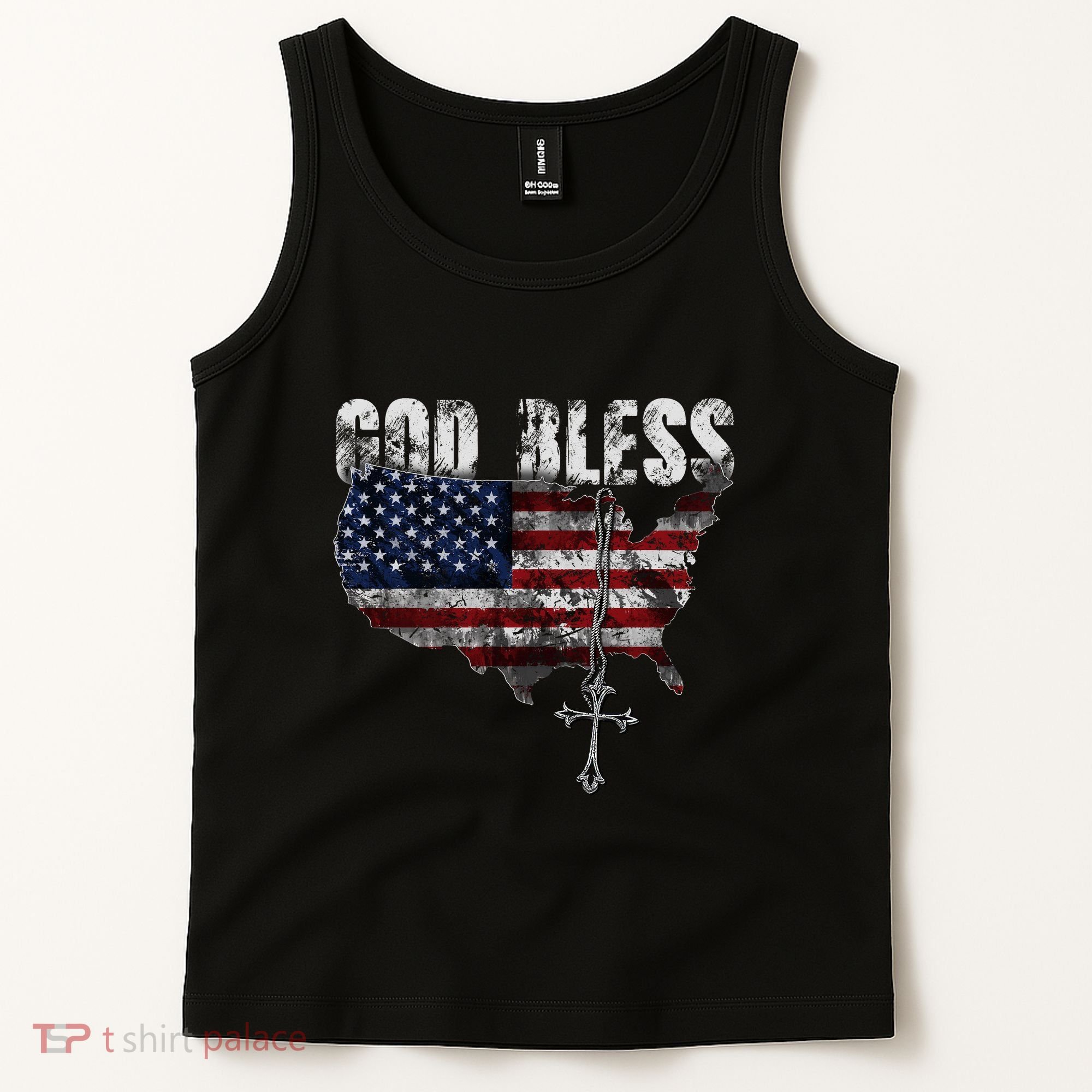 God Bless America Tank Top