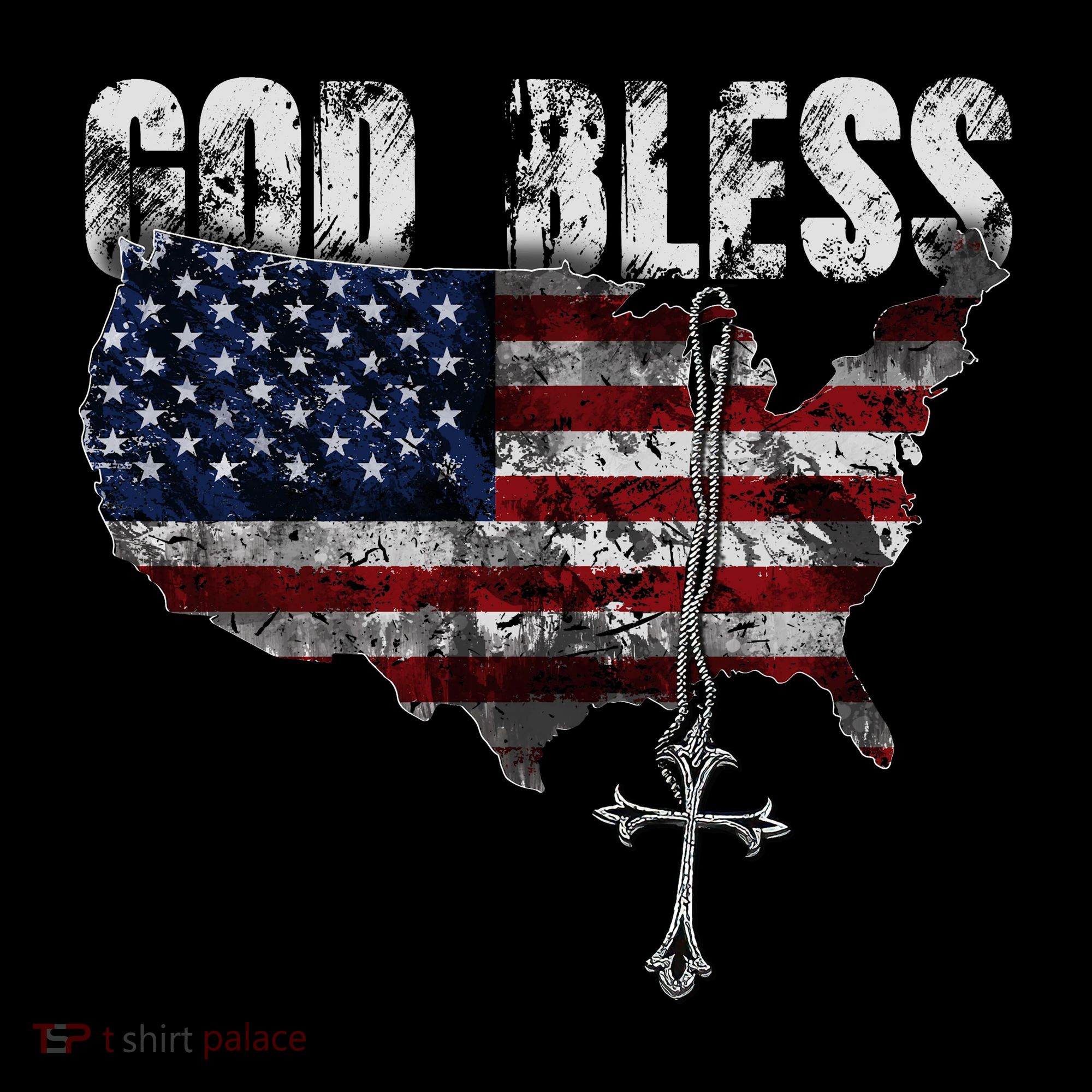 God Bless America Tank Top