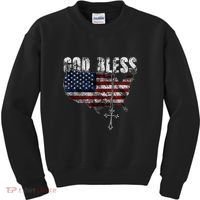 God Bless America Kids Sweatshirt thumb 0