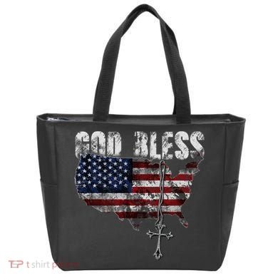 God Bless America Tote Bag