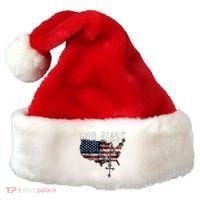 God Bless America Santa Hat thumb 0