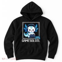 Gamesolotl Blue Axolotl Gaming Video Game Hoodie thumb 0