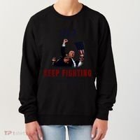 God Bless America “Keep Fighting” Women's Sweatshirt thumb 0