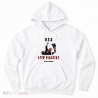 God Bless America “Keep Fighting” Hoodie thumb 0
