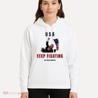 God Bless America “Keep Fighting” Hoodie thumb 5
