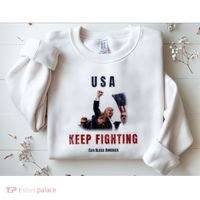 God Bless America “Keep Fighting” Sweatshirt thumb 2