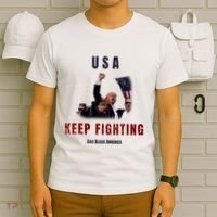 God Bless America “Keep Fighting” T-Shirt thumb 6
