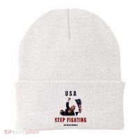 God Bless America “Keep Fighting” Beanie thumb 0