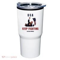 God Bless America “Keep Fighting” Tumbler thumb 0