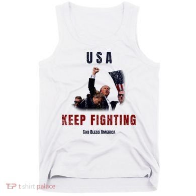 God Bless America “Keep Fighting” Tank Top