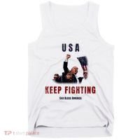 God Bless America “Keep Fighting” Tank Top thumb 0