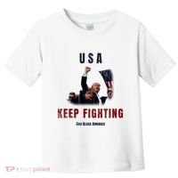God Bless America “Keep Fighting” Toddler T-Shirt thumb 0