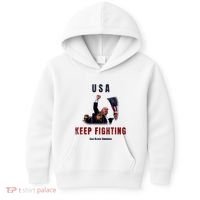 God Bless America “Keep Fighting” Kids Hoodie thumb 0