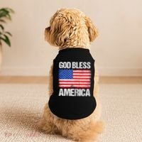 God Bless America Patriotic Happy 4th Of July Doggie Tank thumb 2