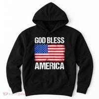 God Bless America Patriotic Happy 4th Of July Hoodie thumb 0