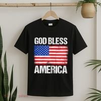 God Bless America Patriotic Happy 4th Of July T-Shirt thumb 2
