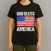 God Bless America Patriotic Happy 4th Of July T-Shirt thumb 4